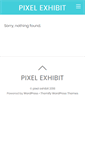Mobile Screenshot of pixelexhibit.com