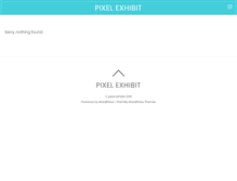 Tablet Screenshot of pixelexhibit.com